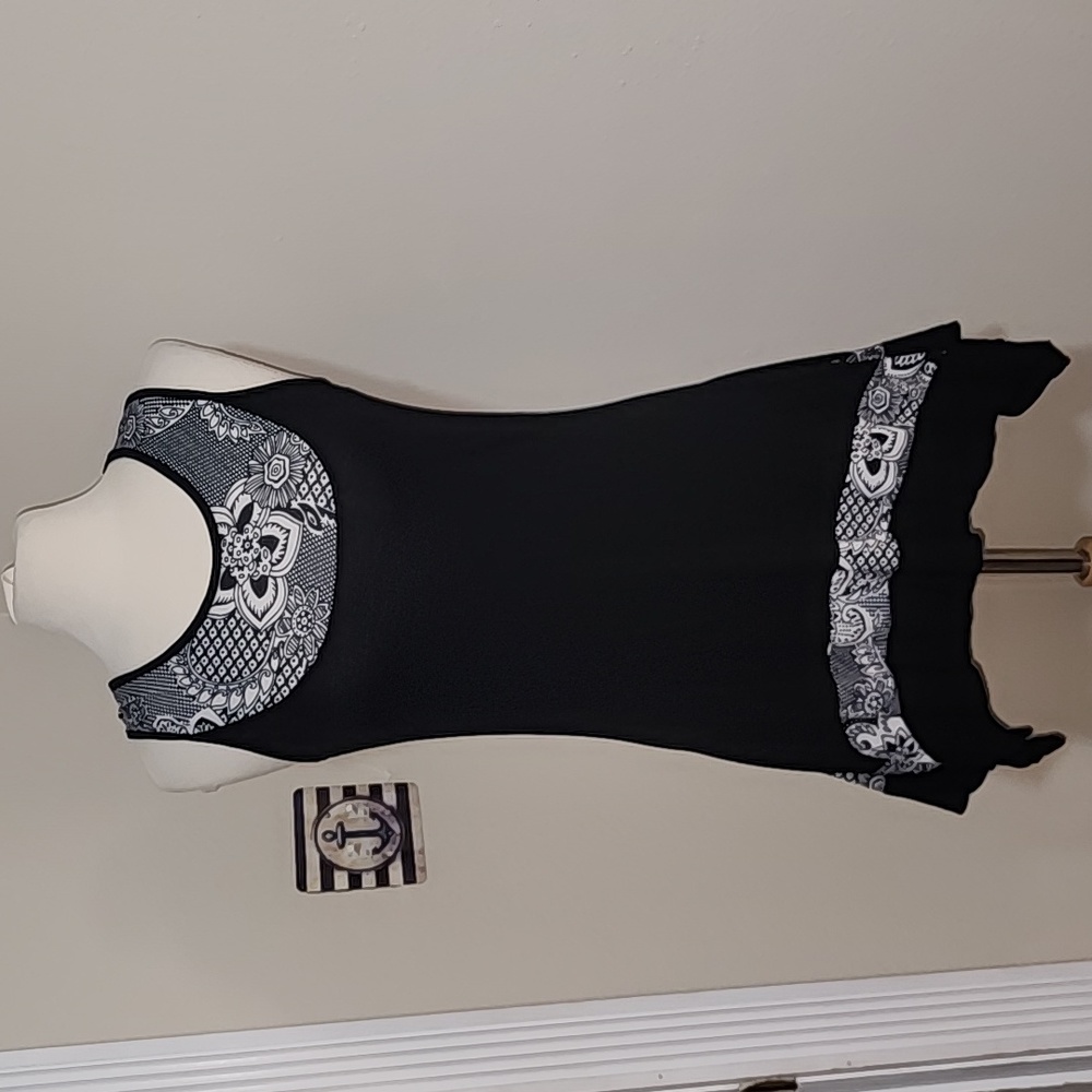 Simply Aster tunic tank sidetail asymmetrical